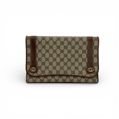 Gucci Vintage Cloth Clutch Bag