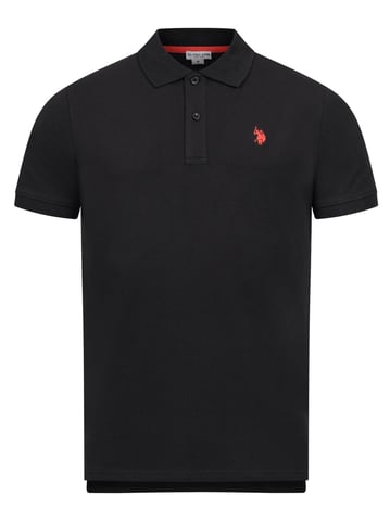 U.S. Polo Assn. men’s basic short sleeve polo shirt with stretch comfort