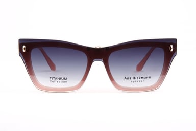 Ana Hickmann Sunglasses Clip AH6565GT H01G 54