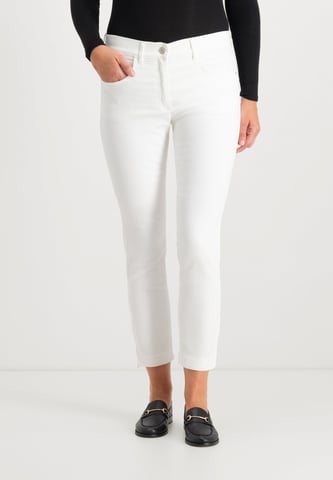 Twigie Shape-On Skinny Ankle Jeans | Optical White