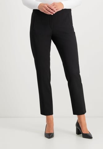 Janet Techno Wool Pants | Black