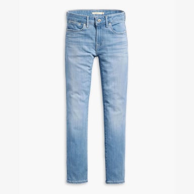 Damesjeans Levi's 712 Slim-Fit in blauw