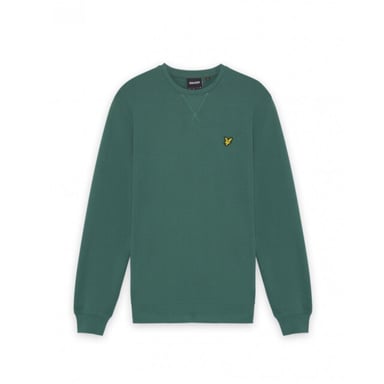 Lyle and Scott Ml424vog crew neck everglade w130 heren sweater