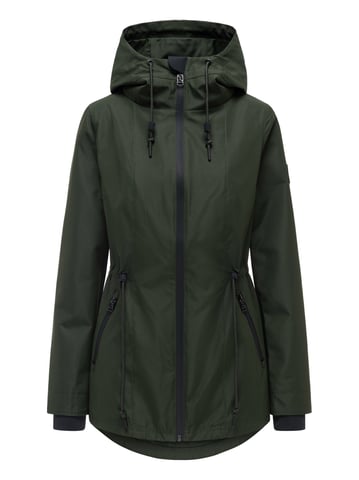 Navahoo women’s transitional jacket Blumentanz with hood
