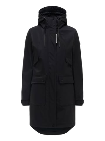 Navahoo women’s softshell transitional jacket Morgennebel with hood