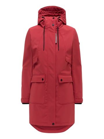 Navahoo women’s softshell transitional jacket Morgennebel with hood