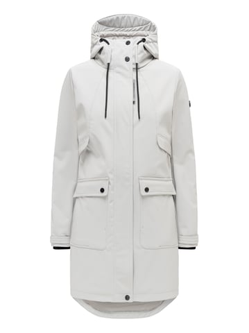 Navahoo women’s softshell transitional jacket Morgennebel with hood