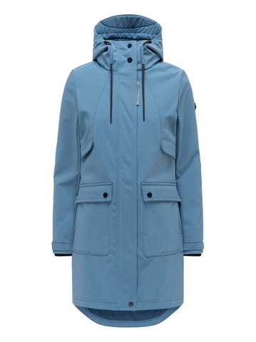 Navahoo women’s softshell transitional jacket Morgennebel with hood