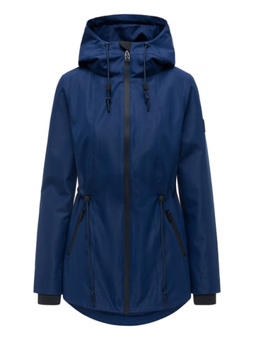 Navahoo women’s transitional jacket Blumentanz with hood