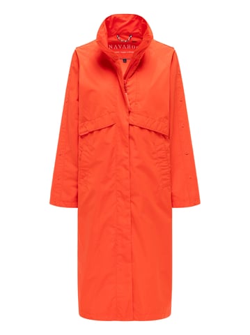 Navahoo women’s transitional parka jacket Zenblüte with stand-up collar