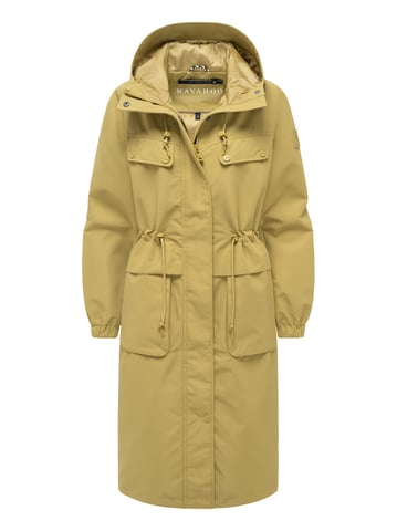 Navahoo women’s transitional parka Kirschwind with hood