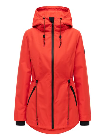 Navahoo women’s transitional jacket Blumentanz with hood