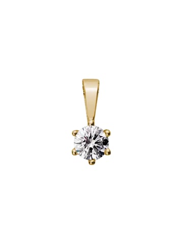 Lyomi Trailer 585/- Gelbgold 1 synth. Diam. 0,25 ct.