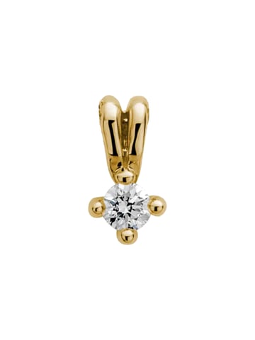 Lyomi Trailer 585/- Gelbgold 1 synth. Diam. 0,15 ct.