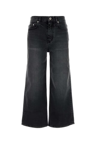 Black Stretch Denim Jeans