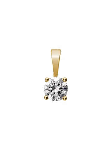 Lyomi Trailer 585/- Gelbgold 1 synth. Diam. 0,50 ct.