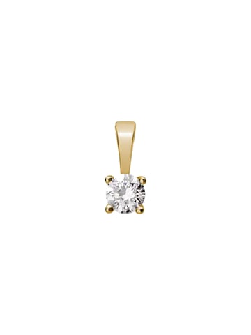Lyomi Trailer 585/- Gelbgold 1 synth. Diam. 0,20 ct.