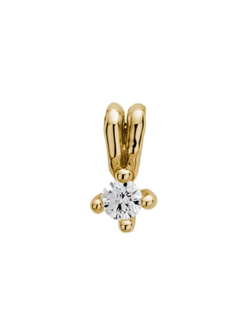 Lyomi Trailer 585/- Gelbgold 1 synth. Diam. 0,10 ct.