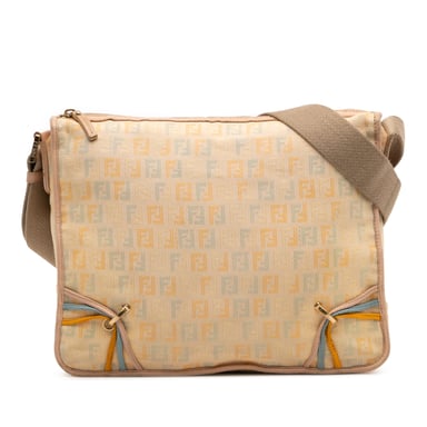 Begagnad Zucchino Canvas F Charm Axelväska
