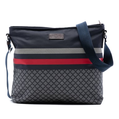 Begagnad Diamante Nylon Web Crossbody
