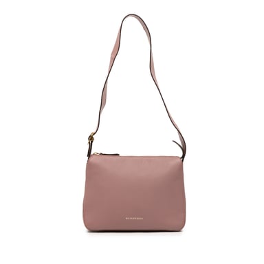 Begagnad liten kornig kalvskinn Helmsley crossbody