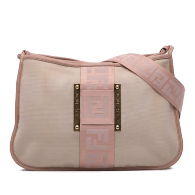 Pre-owned Canvas Zucca Crossbody