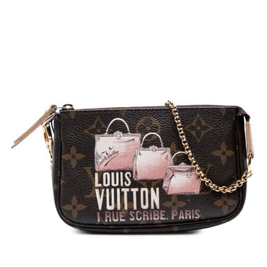Begagnad Monogram Affiche Mini Pochette Accessoires