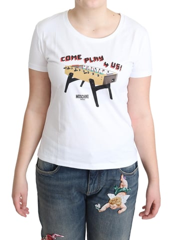 Moschino Tsh5069 Foosball Tshirt