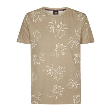 Petrol Industries Heren shirt m-1060-tsr652 7130 light tan