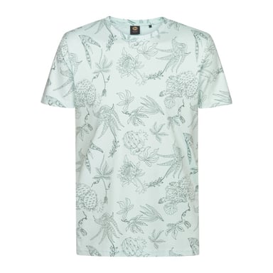 Petrol Industries Heren shirt m-1060-tsr618 6181 cool mint