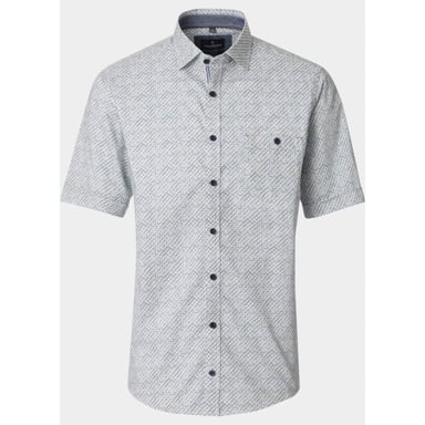 Casamoda Casual hemd korte mouw kent casual fit short 1/2arm 126130461/700