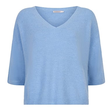 Esqualo Sweater sp26-07007 pacific blue