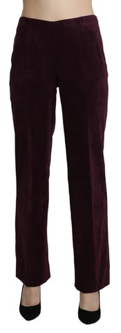 Velvet Pants Straight Leg