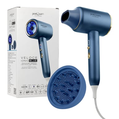 Veloce Ionic Blue Hair Dryer B