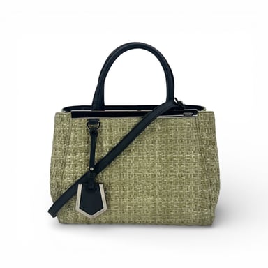 Fendi Wicker Tote Bag 2Jours