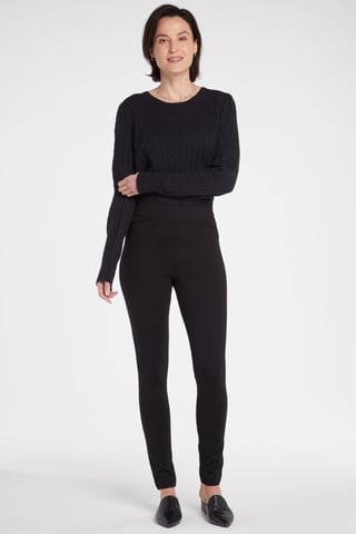Pull-On Legging Pants Sculpt-Her™ Collection | Black