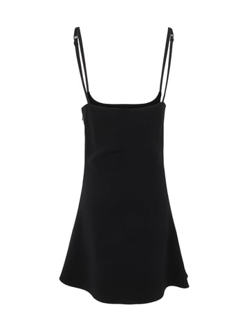 A-line Crepe Dress