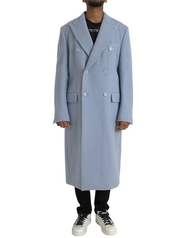 Double Breasted Long Coat Classic Style