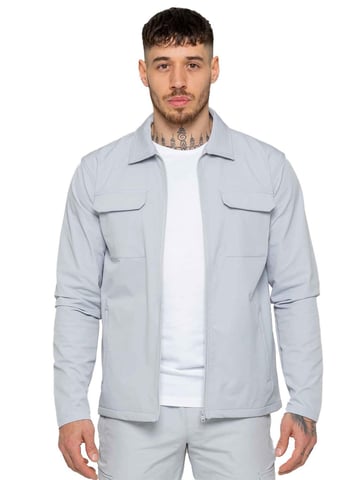 Enzo | Mens Cargo Shacket