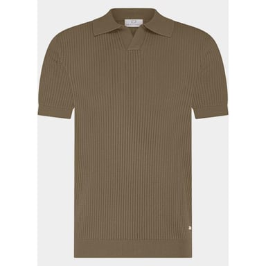 Born with Appetite Polo heren richard knitted polo ss halfz bwa26106ri21/2002