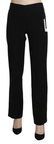 Wool Trousers Straight Leg