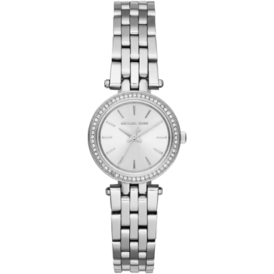 Michael Kors Petite Darci MK3294 Ladies Silver Stainless Steel Watch 26mm
