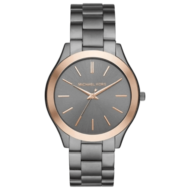 Michael Kors MK8576 Slim Runway Unisex 44mm Gunmetal Watch