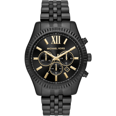 Michael Kors Lexington MK8603 Chronograph Black Dial Men's Watch