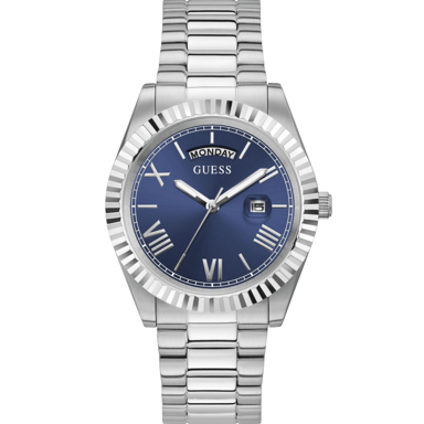 Guess GW0265G7 Heren 42 mm Stalen Horloge