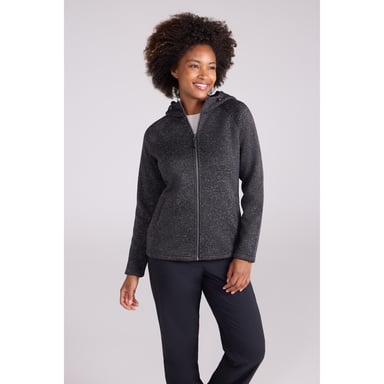 Mountain Warehouse Womens/Ladies Nevis Full Zip Hoodie (Dark Grey)