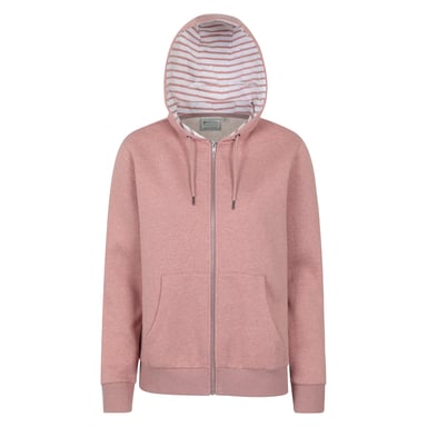 Mountain Warehouse Womens/Ladies Penzance Full Zip Hoodie (Rust)