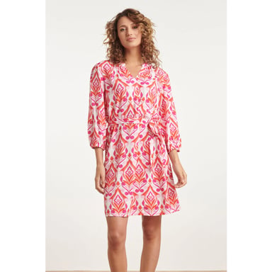 Smashed Lemon 24159 zomerjurk met ornamentprintverschillende tinten |
