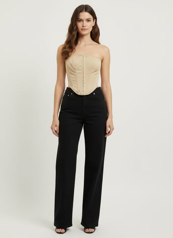 Stone Bardot Korset Top