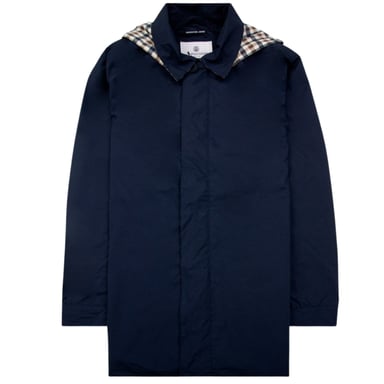 Aquascutum Active Opvouwbare Trenchcoat In Marineblauw